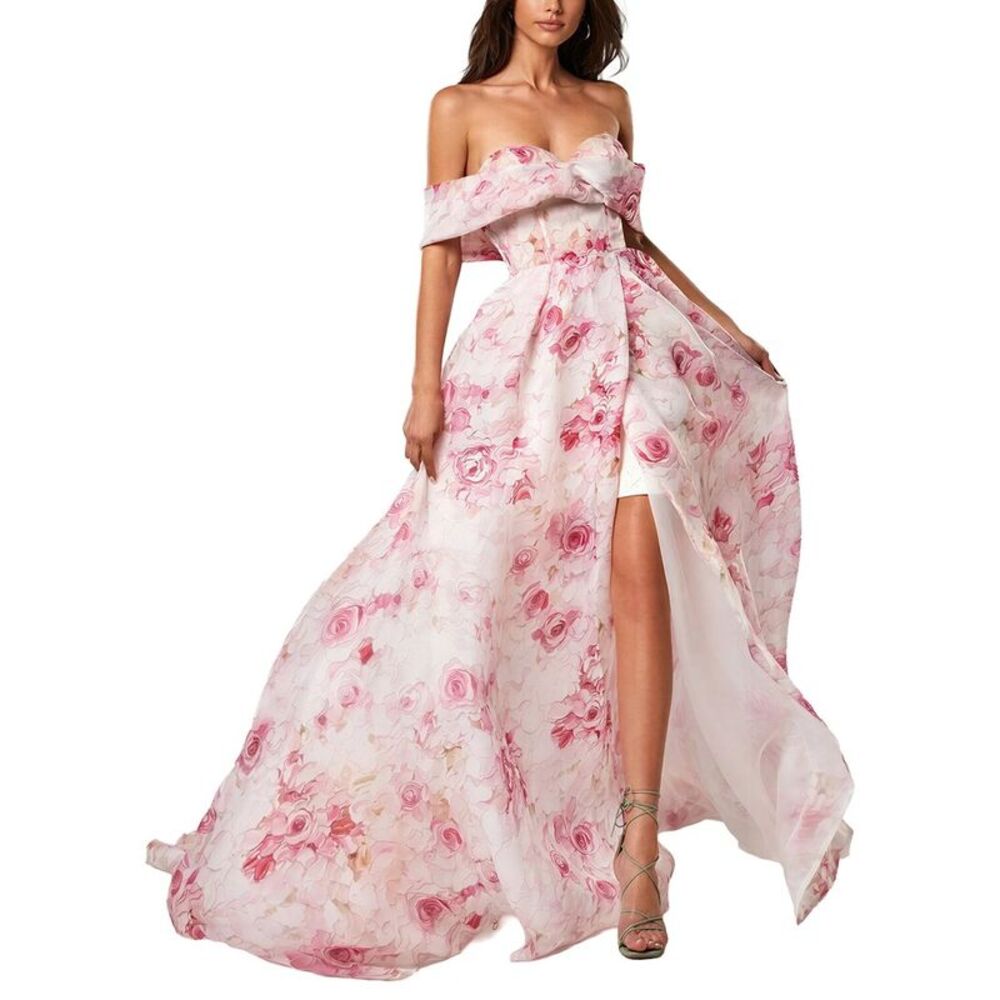 Homeyee Womens  Printed Maxi Dress